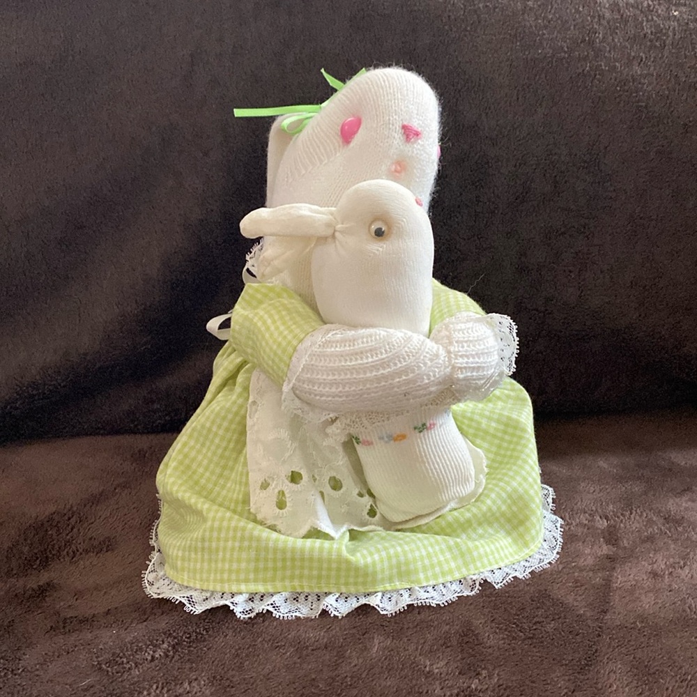 Handmade Sock Bunnies
